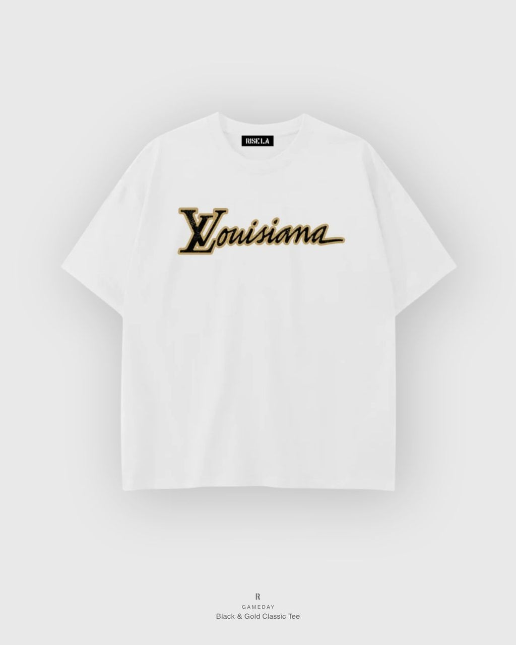 Black & Gold Classic Gameday Tee