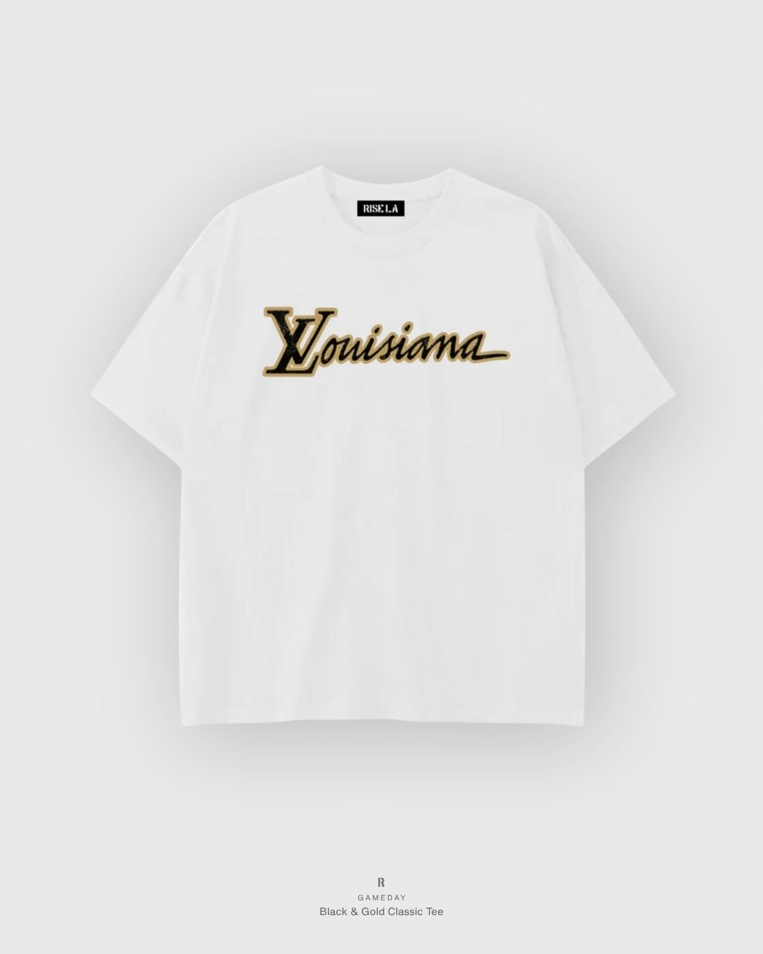 Black & Gold Classic Gameday Tee