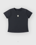 Womens Crewneck Tee Vintage Wash