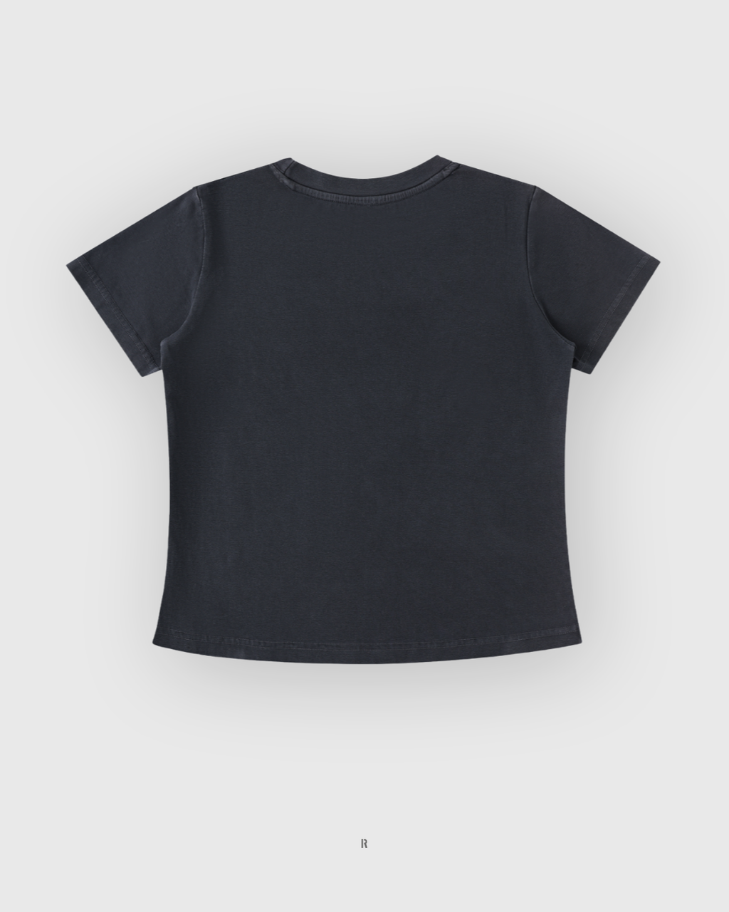 Womens Crewneck Tee Vintage Wash