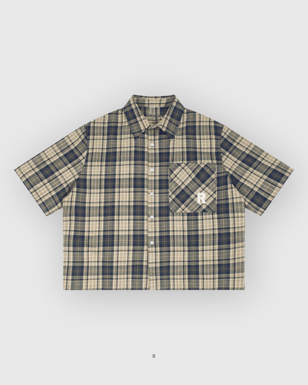Plaid Boxy Short Sleeve