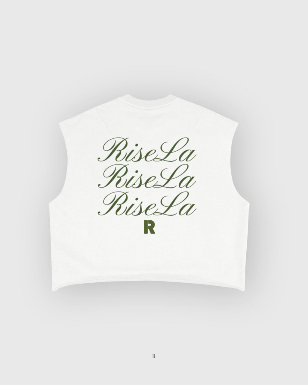 French Terry Script Vest