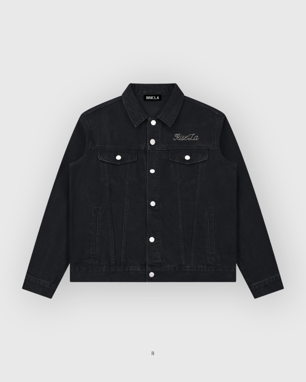 Unisex Vintage Wash Denim Jacket