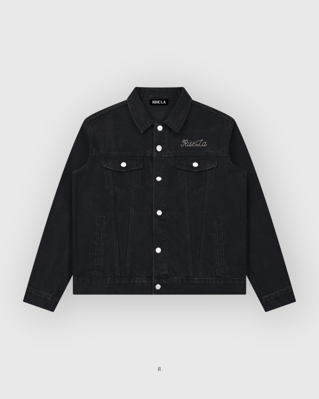 Unisex Vintage Wash Denim Jacket