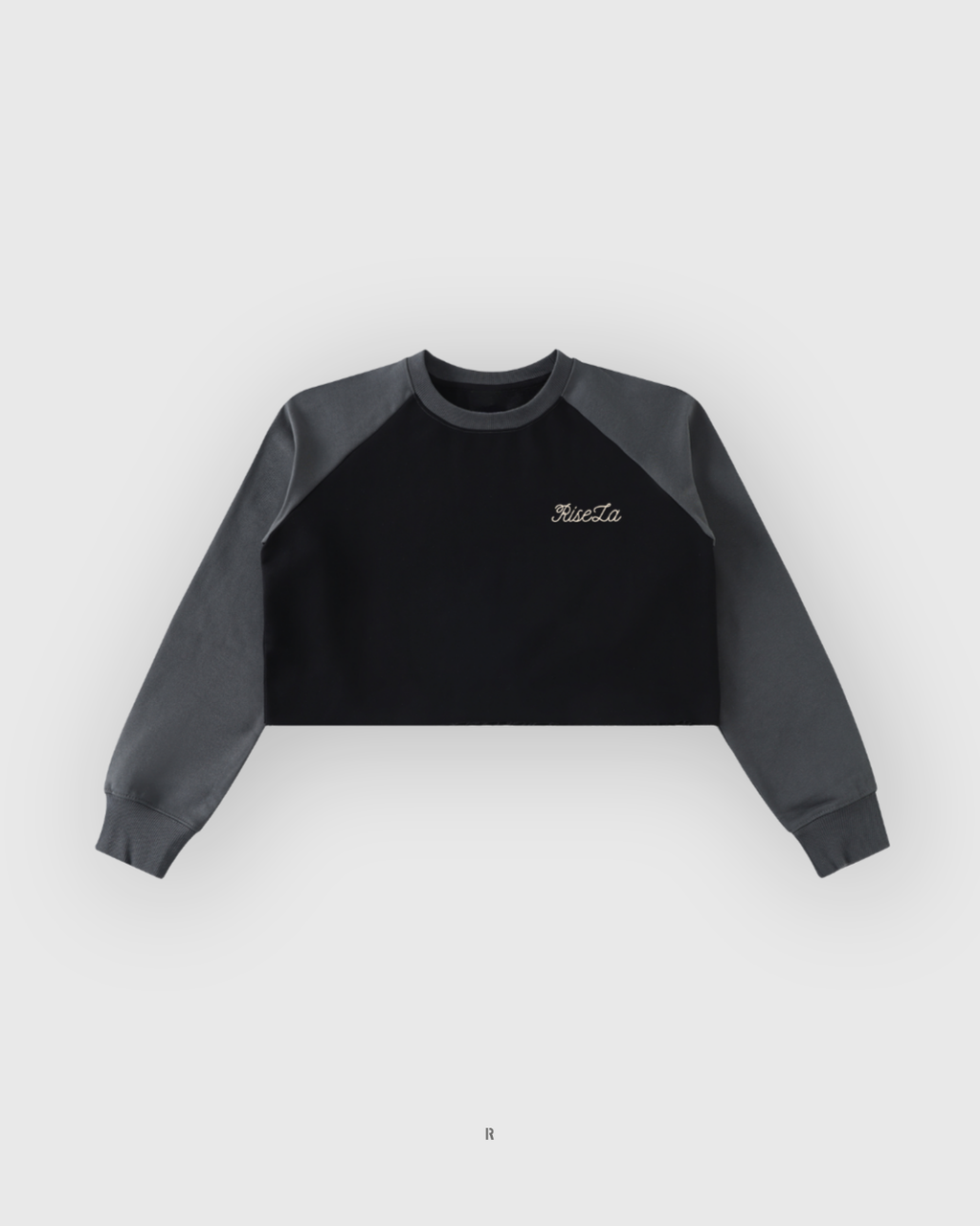Raglan Crop Sweatshirt