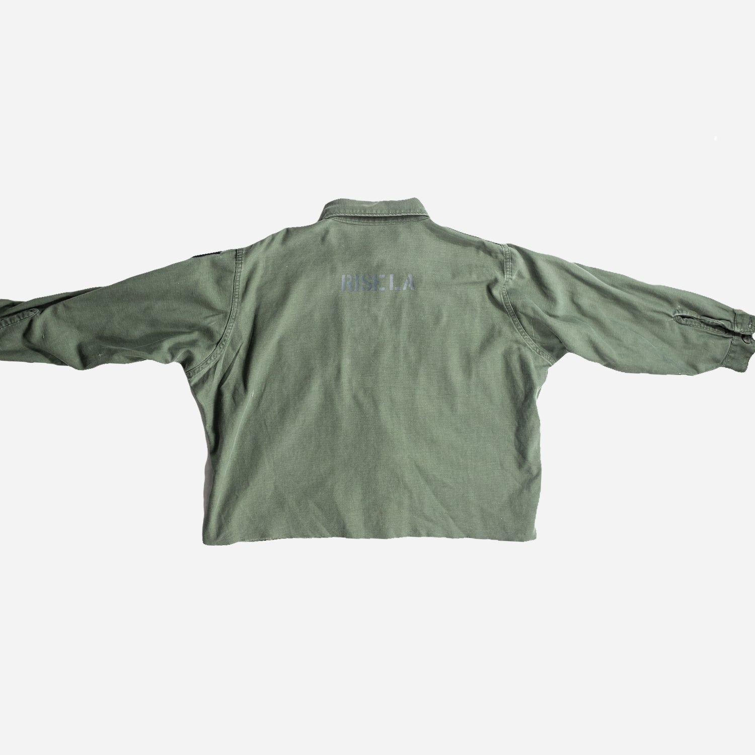 Vintage Olive Drab Shacket #1