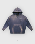 Frayed Hoodie Navy