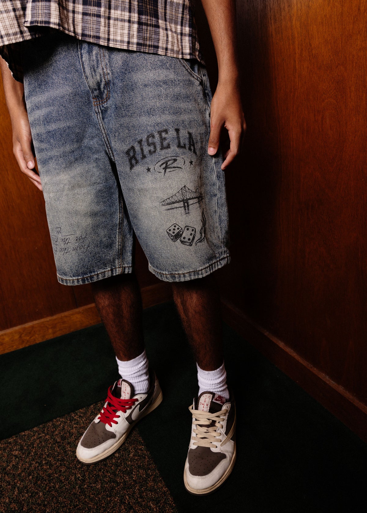 Daydream Sketch Denim Shorts