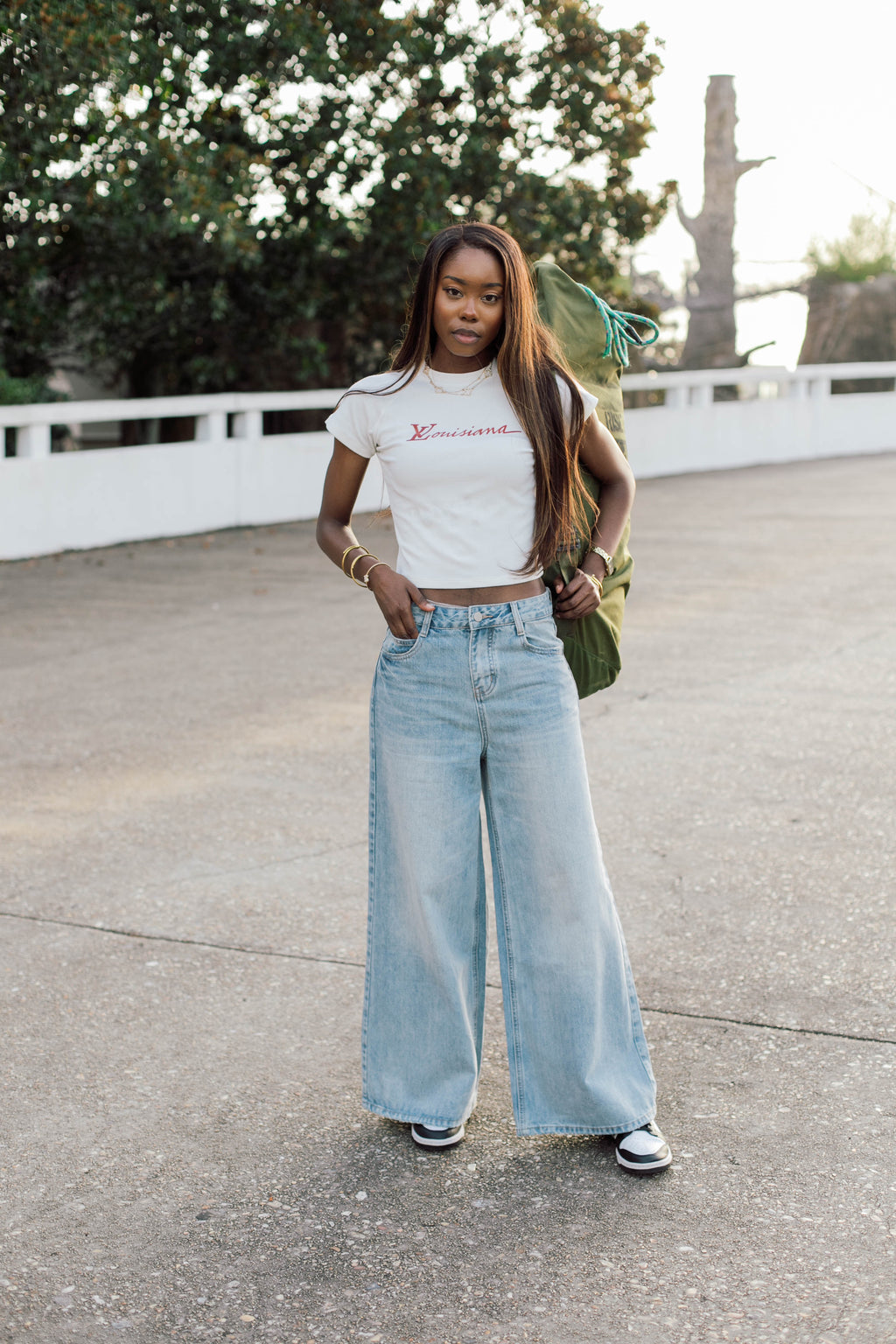 Women's LOUISiana OG Baby Tee
