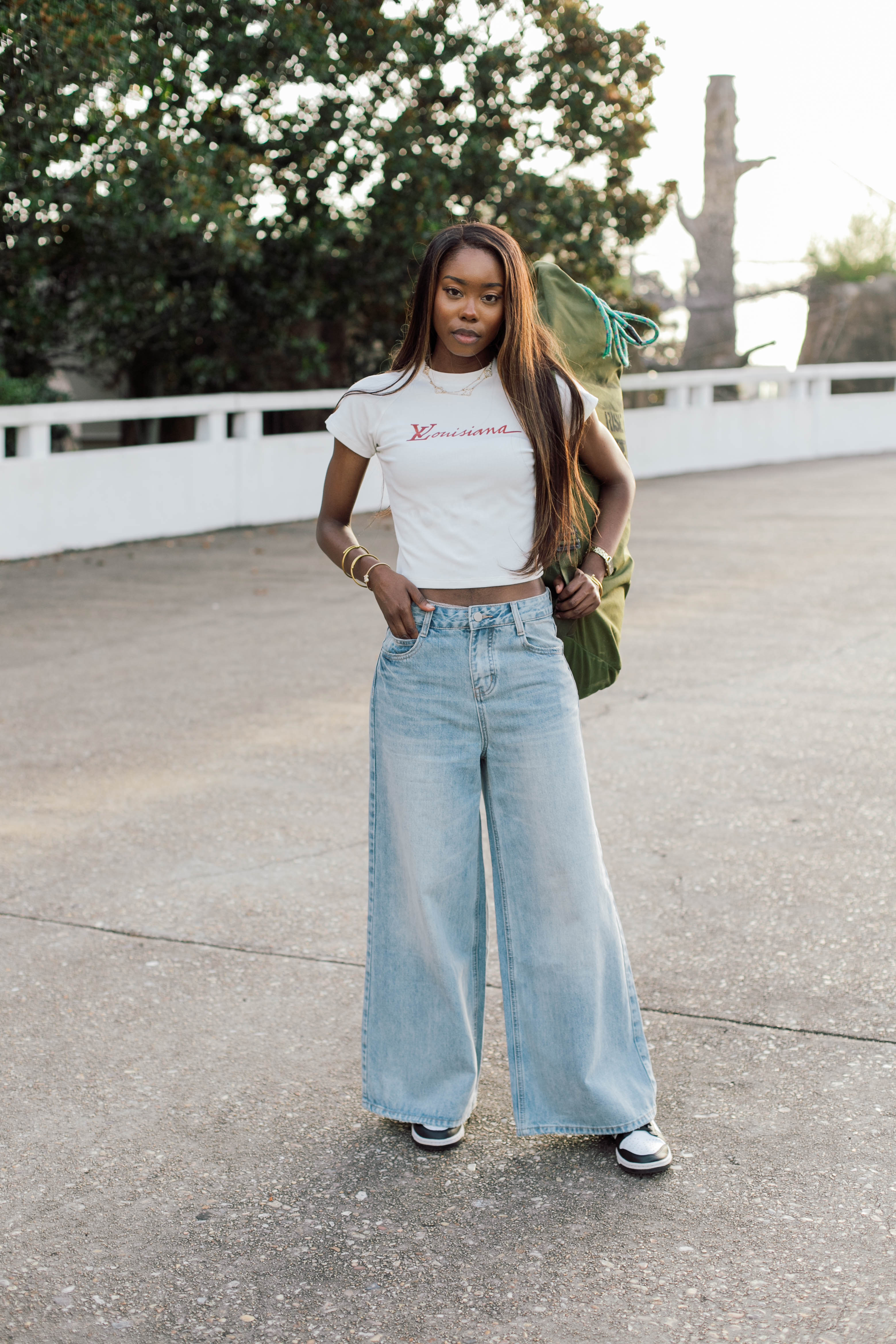Women's LOUISiana OG Baby Tee