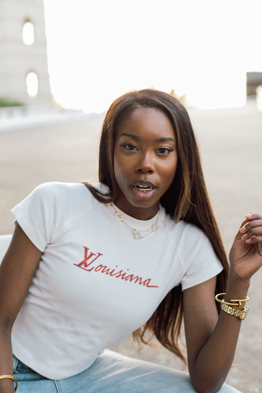 Women's LOUISiana OG Baby Tee