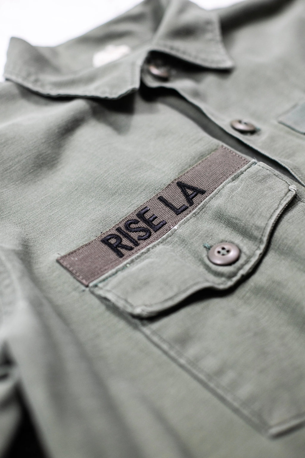 Vintage Olive Drab Shacket #1