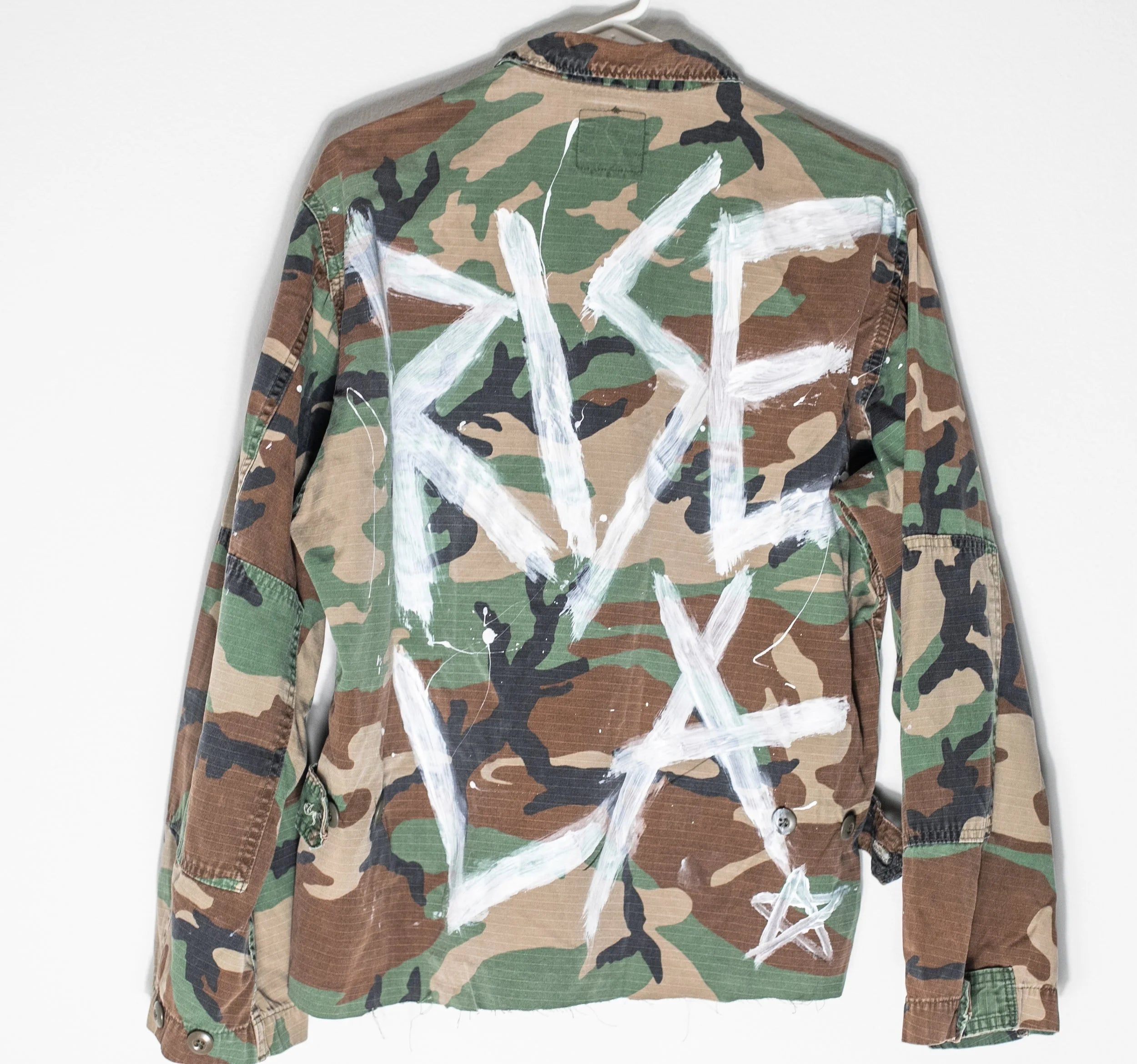 Logo Woodland Camo Shacket  - Large