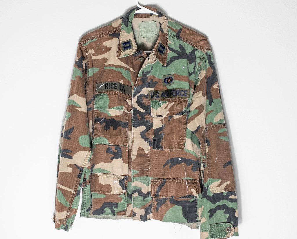 Logo Woodland Camo Shacket  - Large