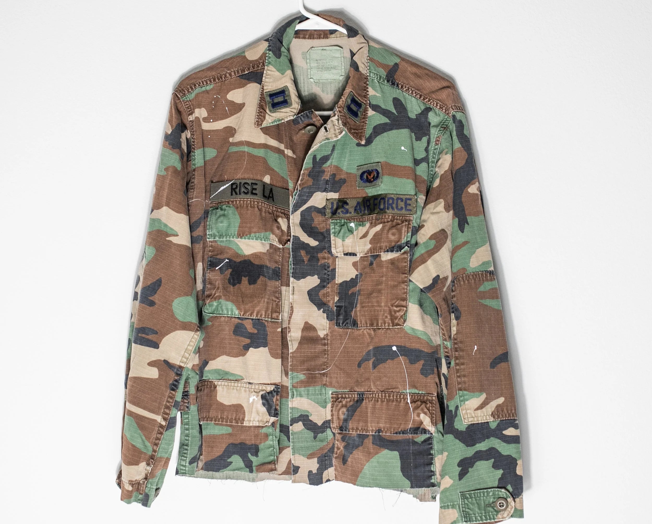 Logo Woodland Camo Shacket  - Large