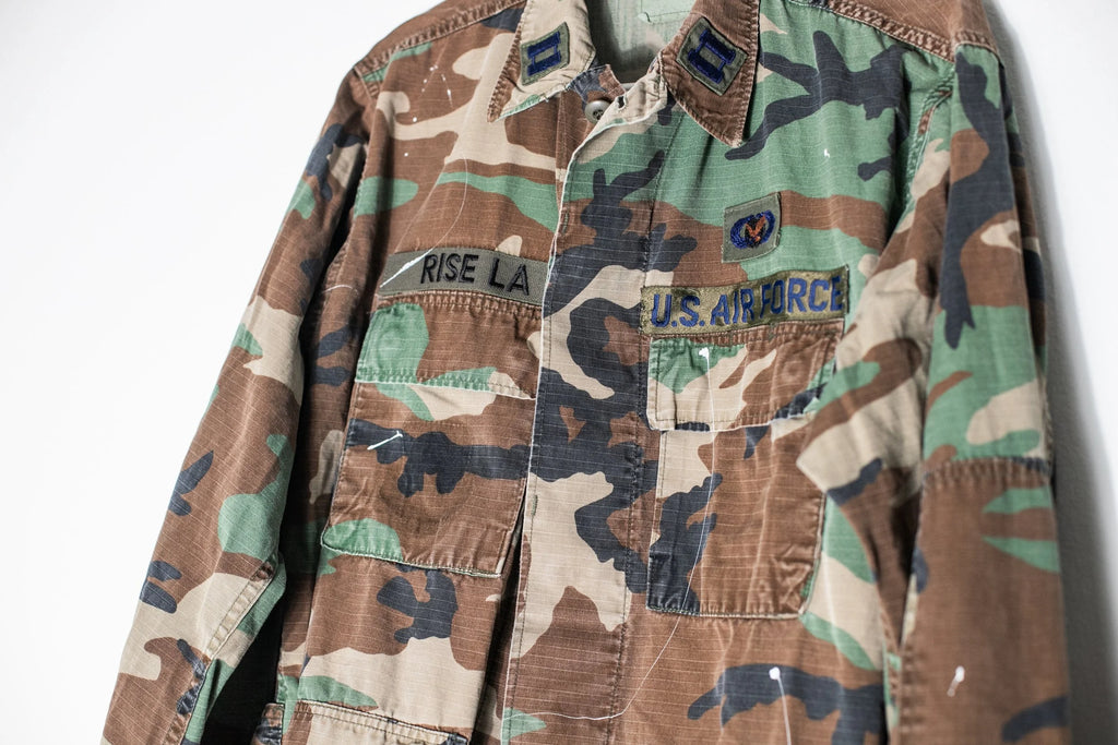Logo Woodland Camo Shacket  - Large