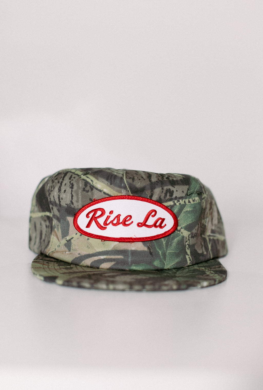 Rise Patch Hat Red