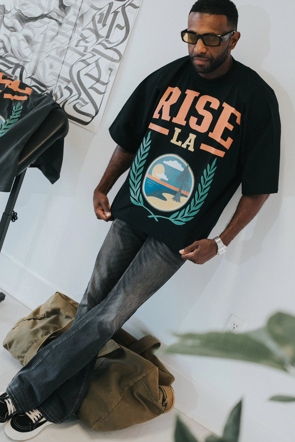 FW25 Tee -  Pure Black