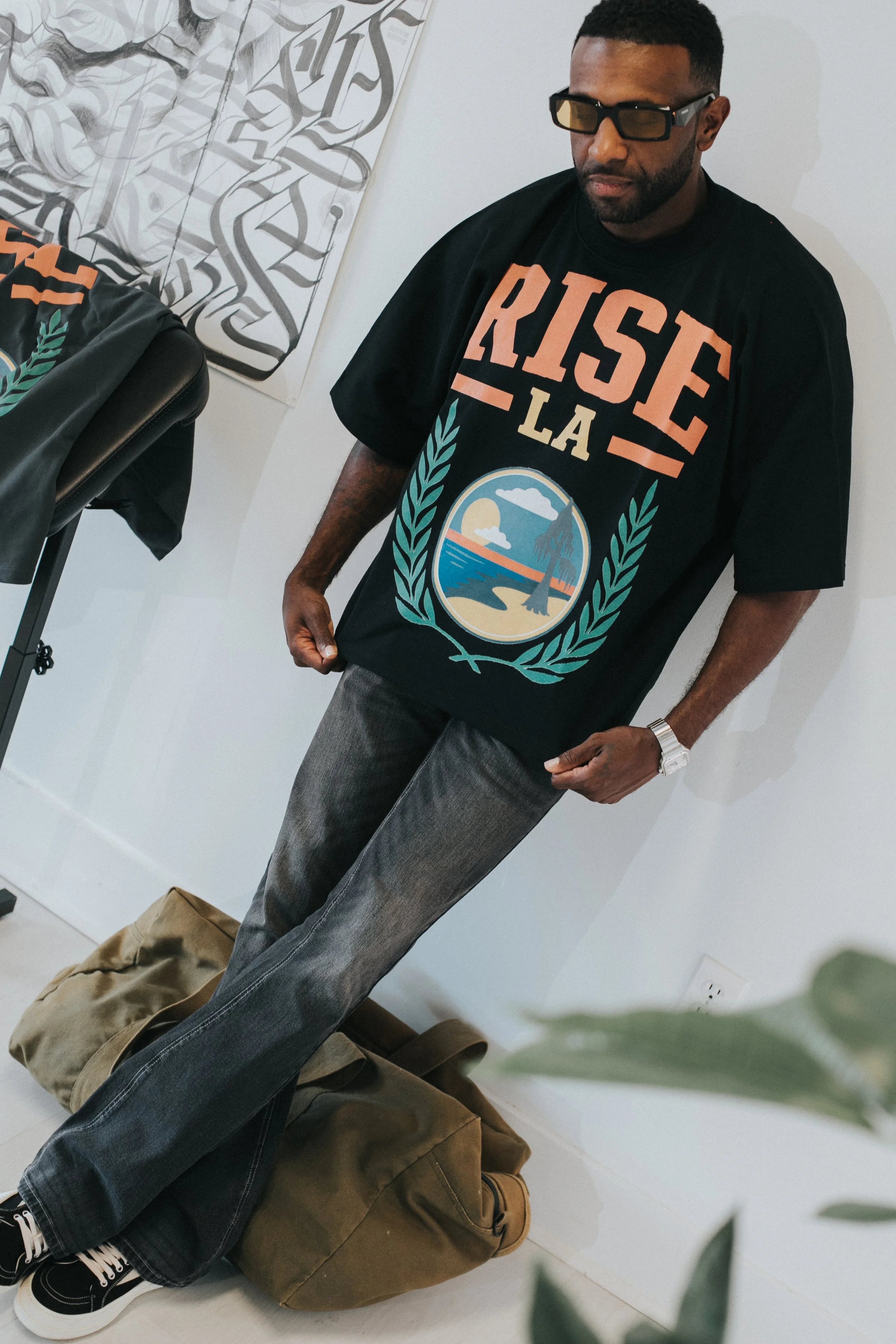 FW25 Tee -  Pure Black