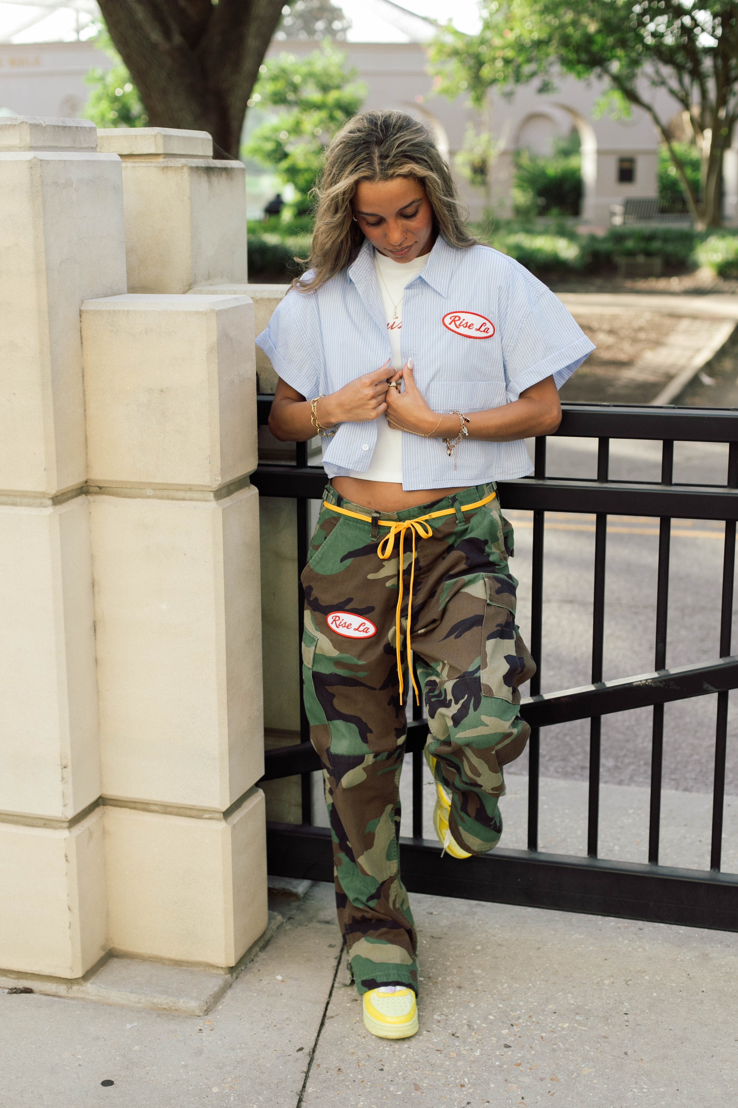 Women's Cropped Mech Shirt