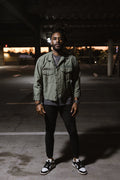 Vintage Olive Drab Shacket #1