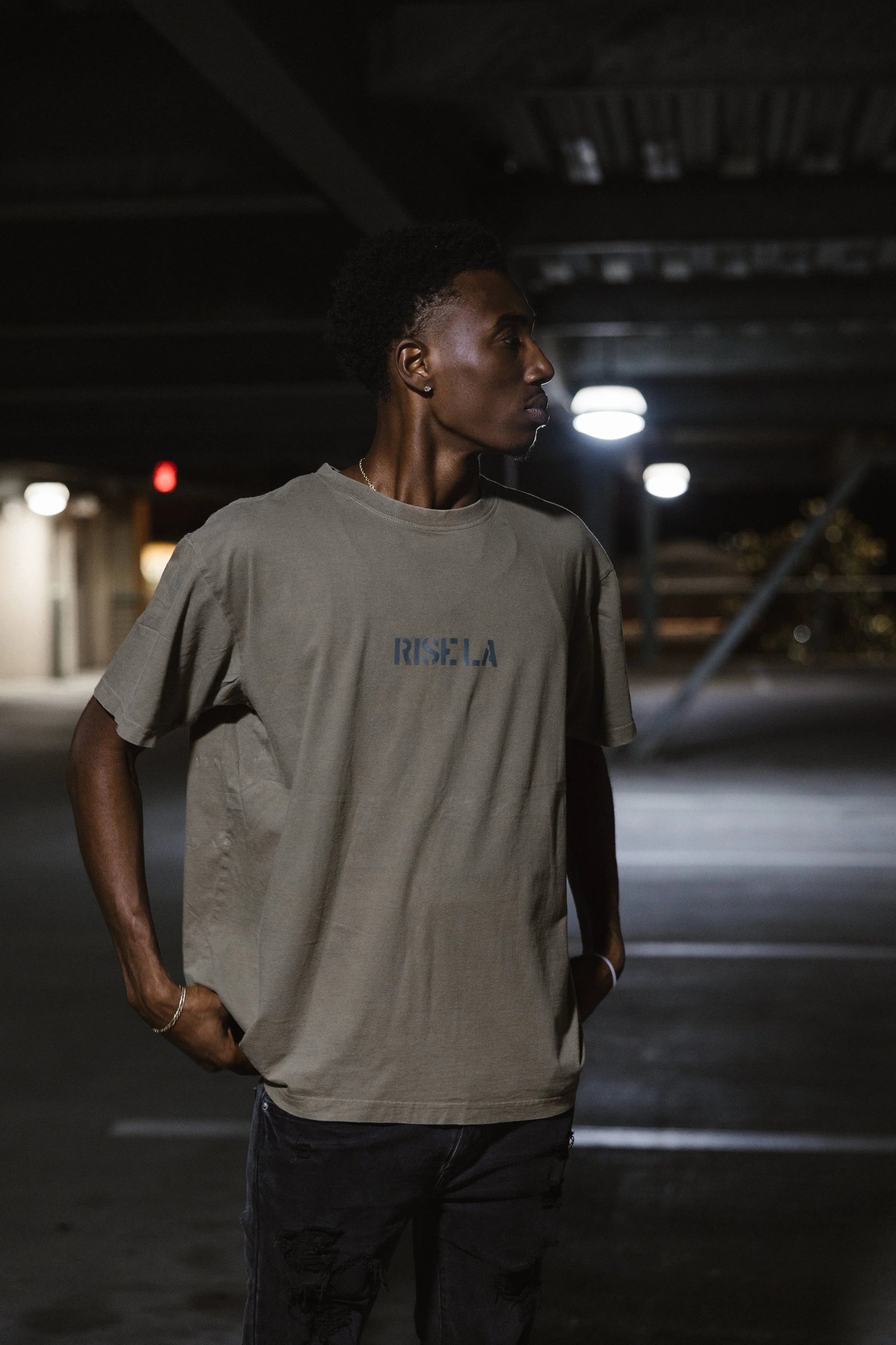 Vintage Olive Drab Tee