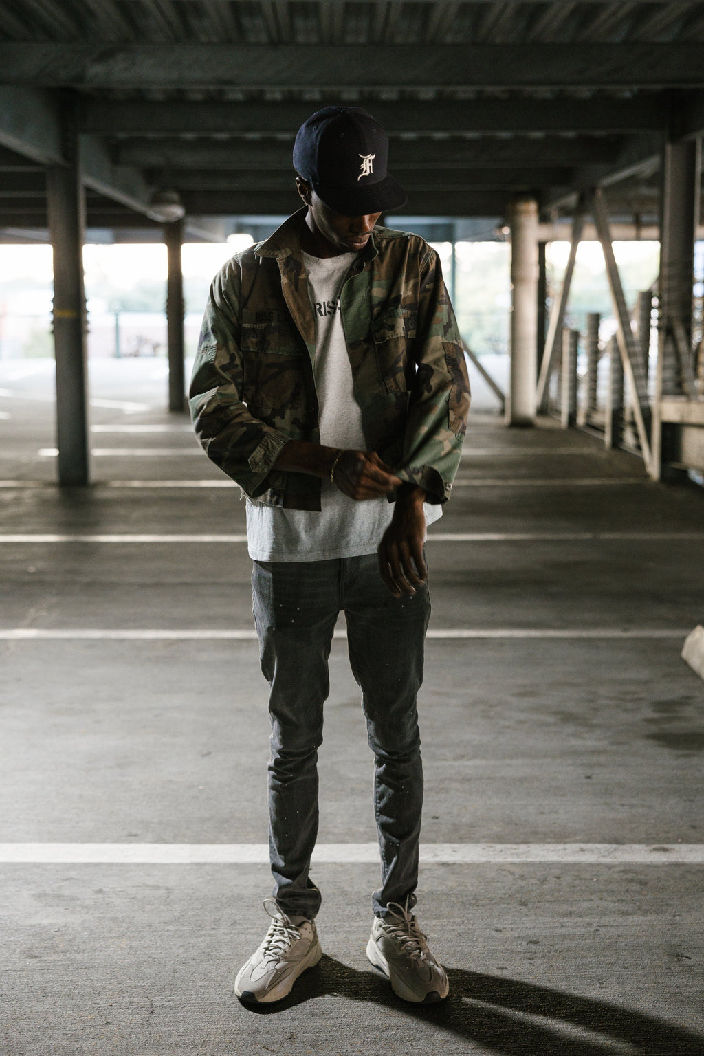 BTP Woodland Camo Cropped Shacket