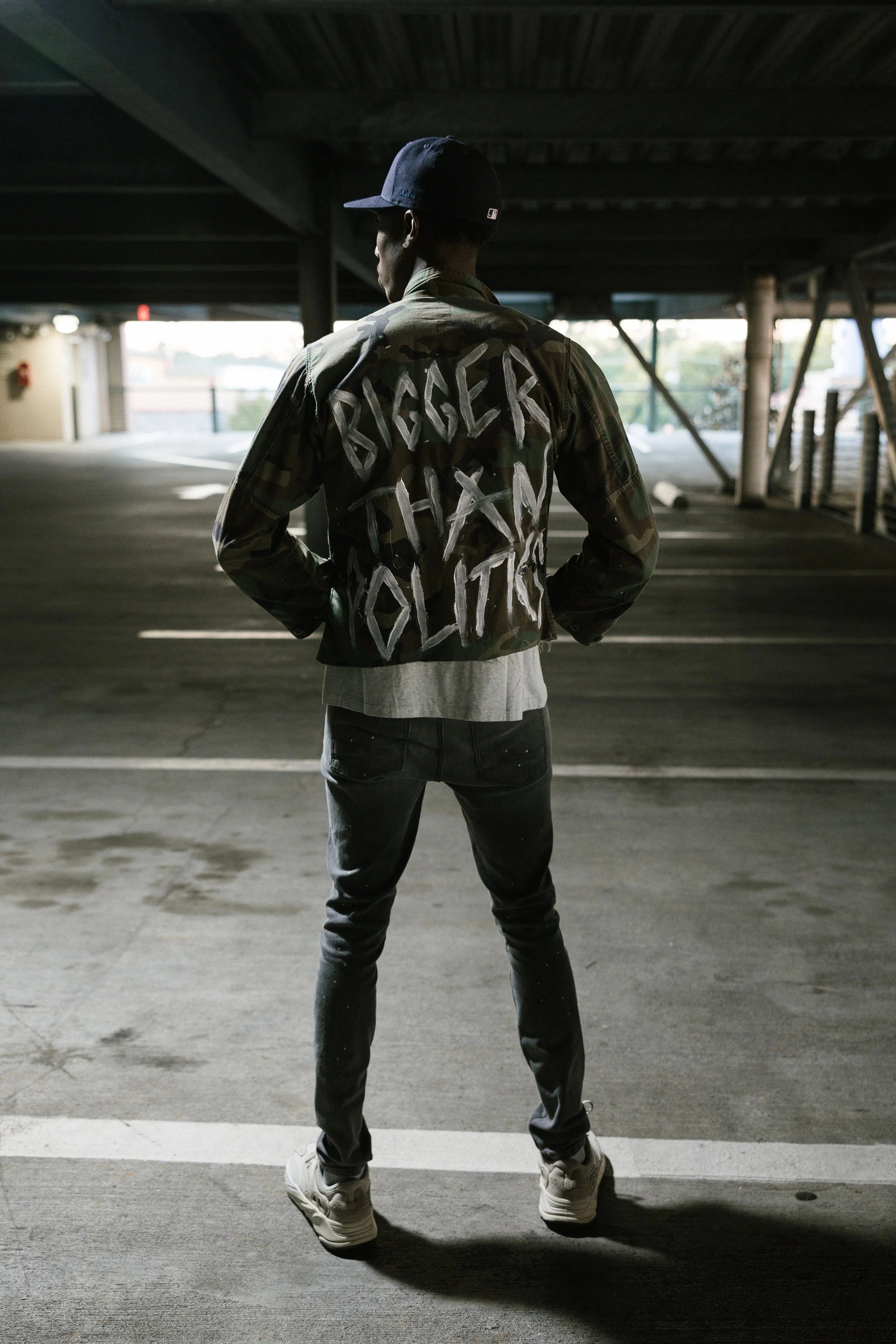 BTP Woodland Camo Cropped Shacket