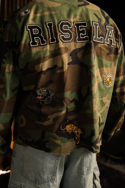 Camo Patch Shacket